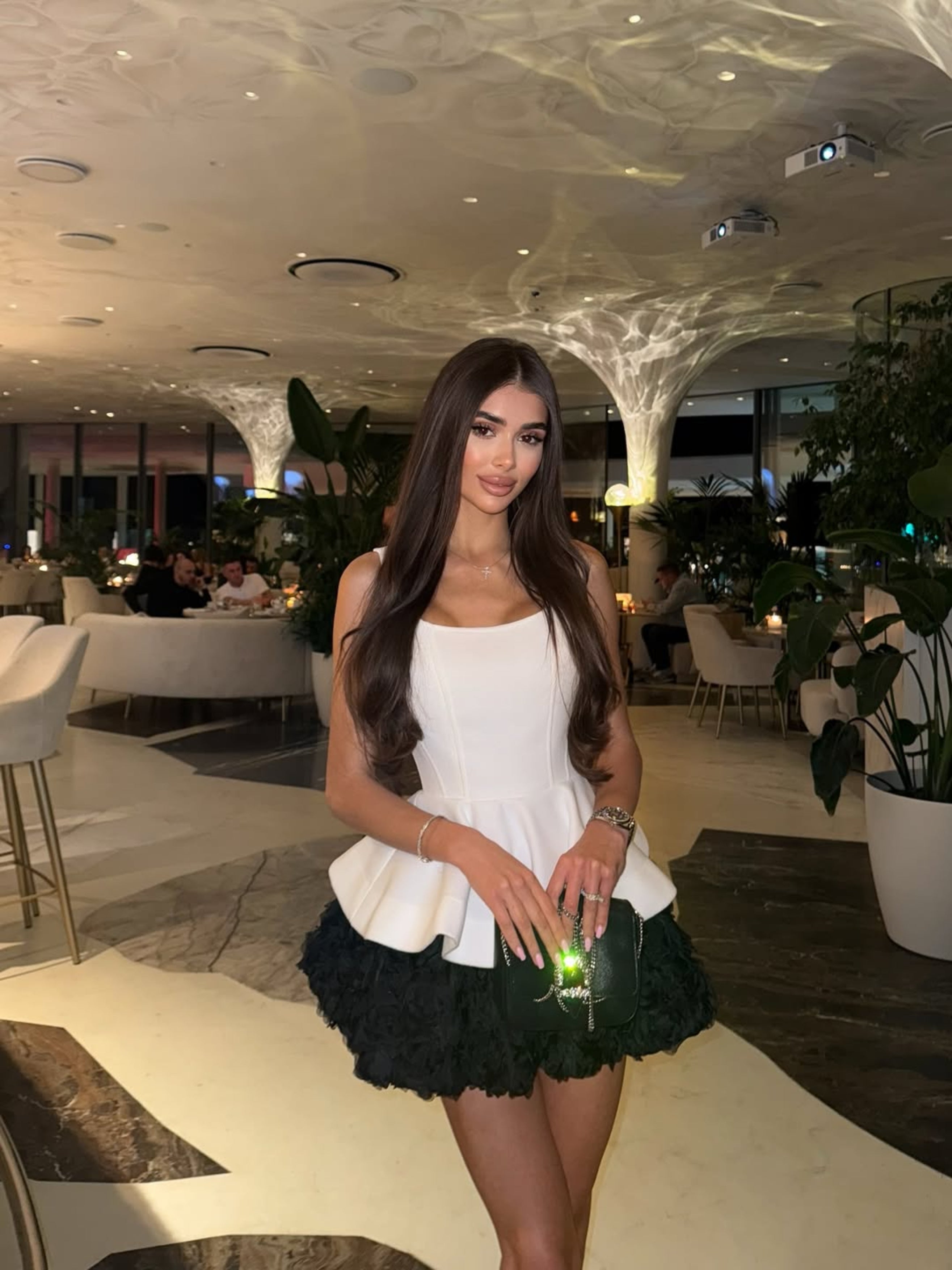 Комплект PRINCESS біло-чорний